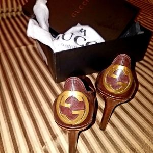 Gucci Brass Logo 7 1/2